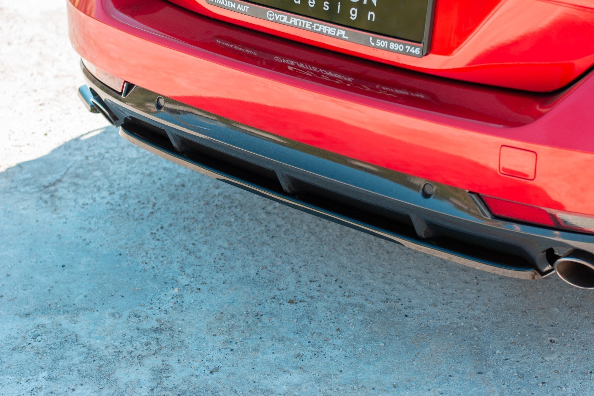 Maxton Design Splitter trasero (Without Vertical Bars) para Peugeot 508 Petrol Mk2 - imagen 3