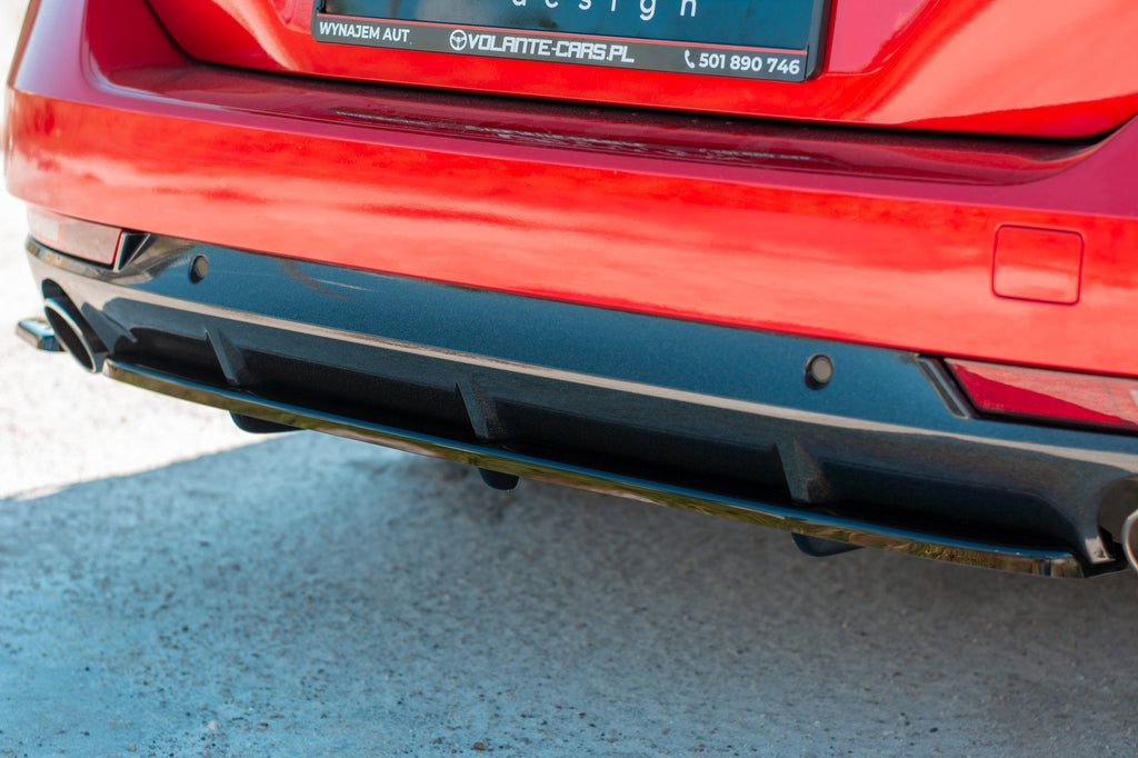 Maxton Design Splitter trasero (With Vertical Bars) para Peugeot 508 Petrol Mk2 - imagen 3
