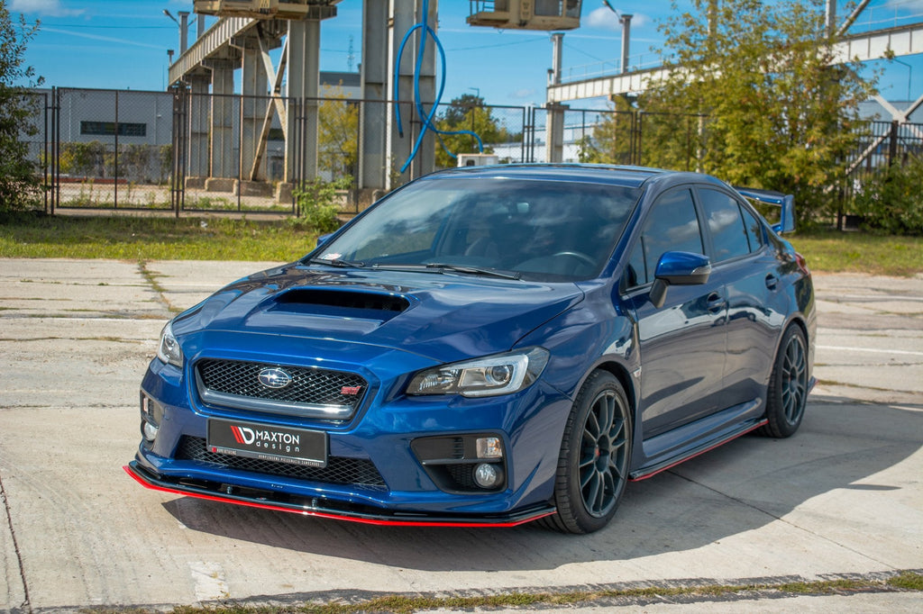Maxton Design Splitter delantero V.4 para Subaru WRX STI - imagen 2