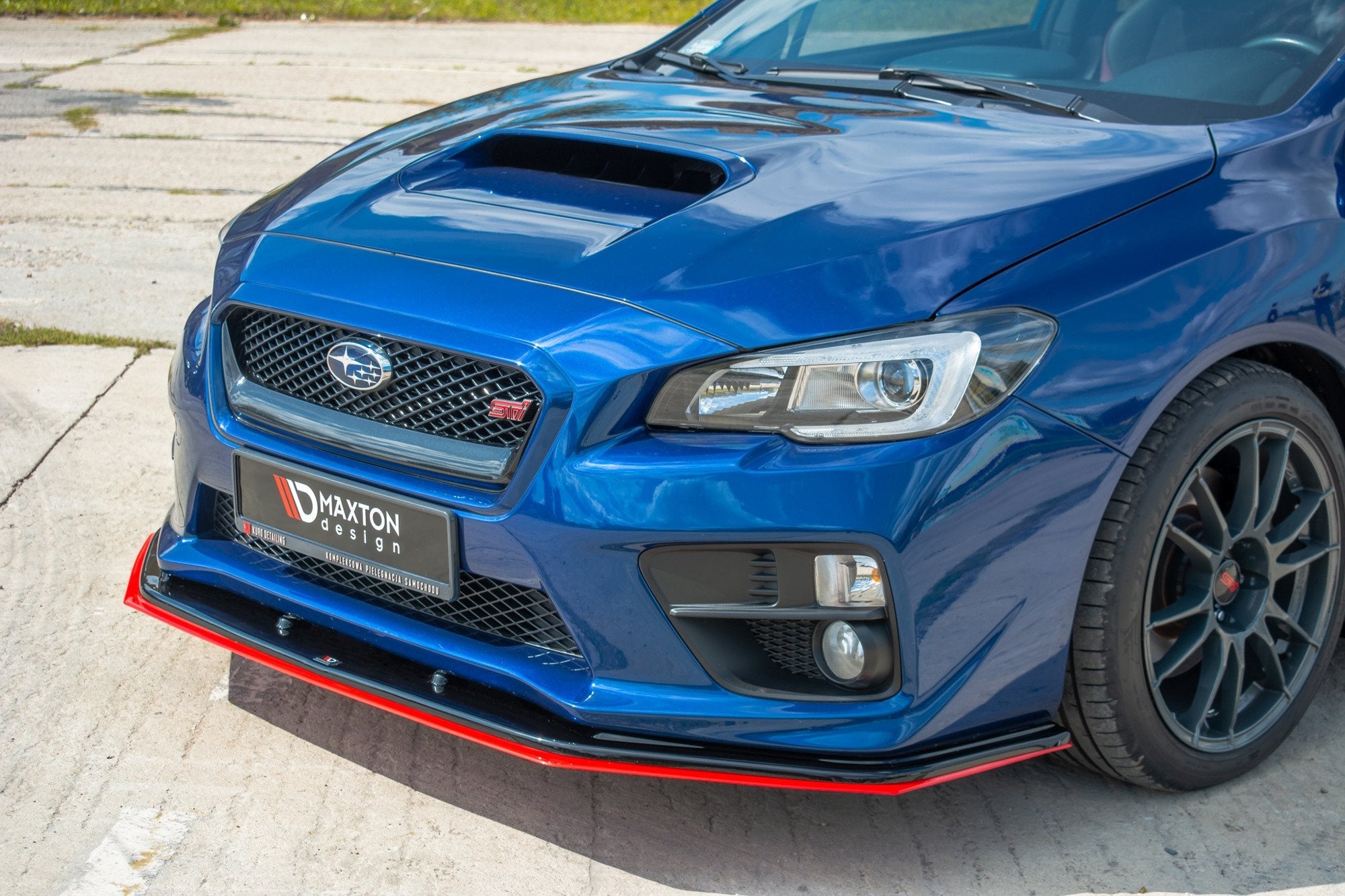 Maxton Design Splitter delantero V.4 para Subaru WRX STI - imagen 1