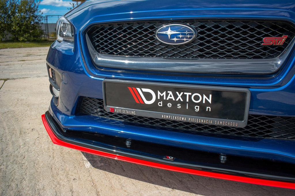 Maxton Design Splitter delantero V.4 para Subaru WRX STI - imagen 3