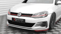 Maxton Design Front Side Splitters para Volkswagen Golf GTI / GTD Mk7 Facelift - imagen 1