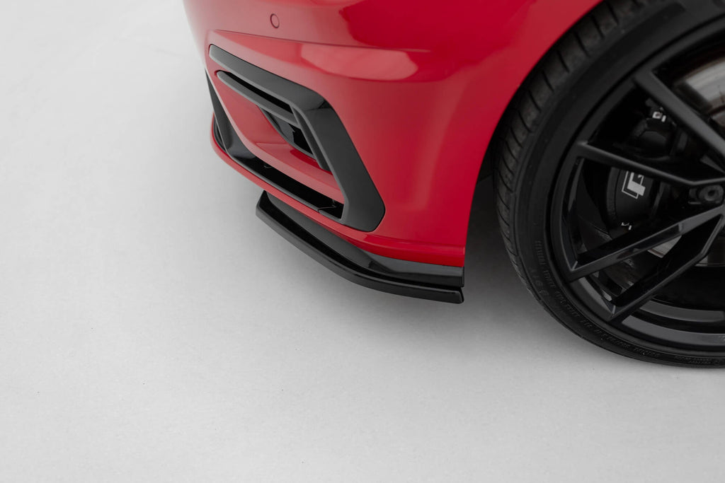 Maxton Design Front Side Splitters para Volkswagen Golf R / R-Line Mk7 Facelift - imagen 2