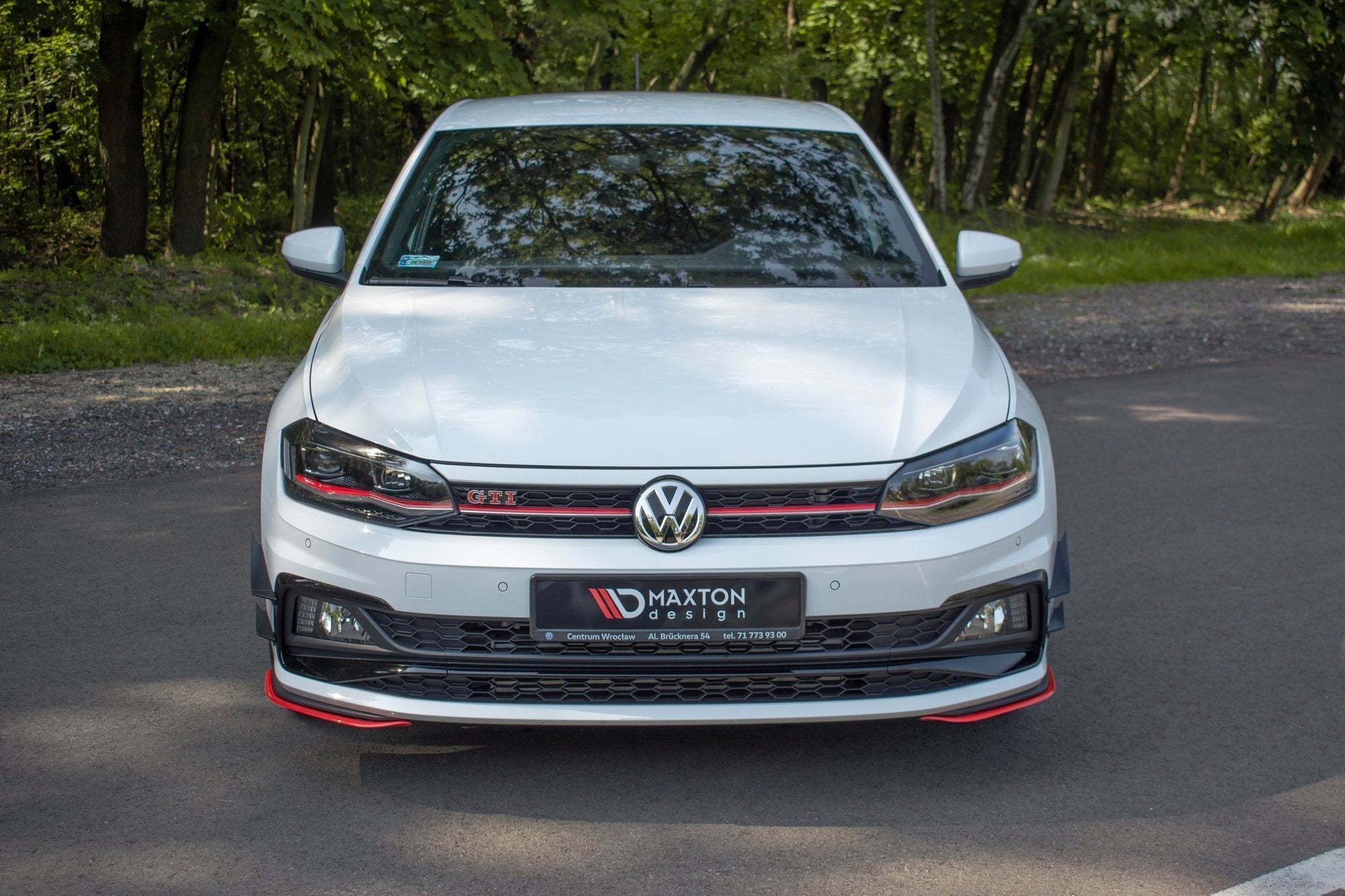 Maxton Design Front Side Splitters para Volkswagen Polo GTI / R-line Mk6 - imagen 2