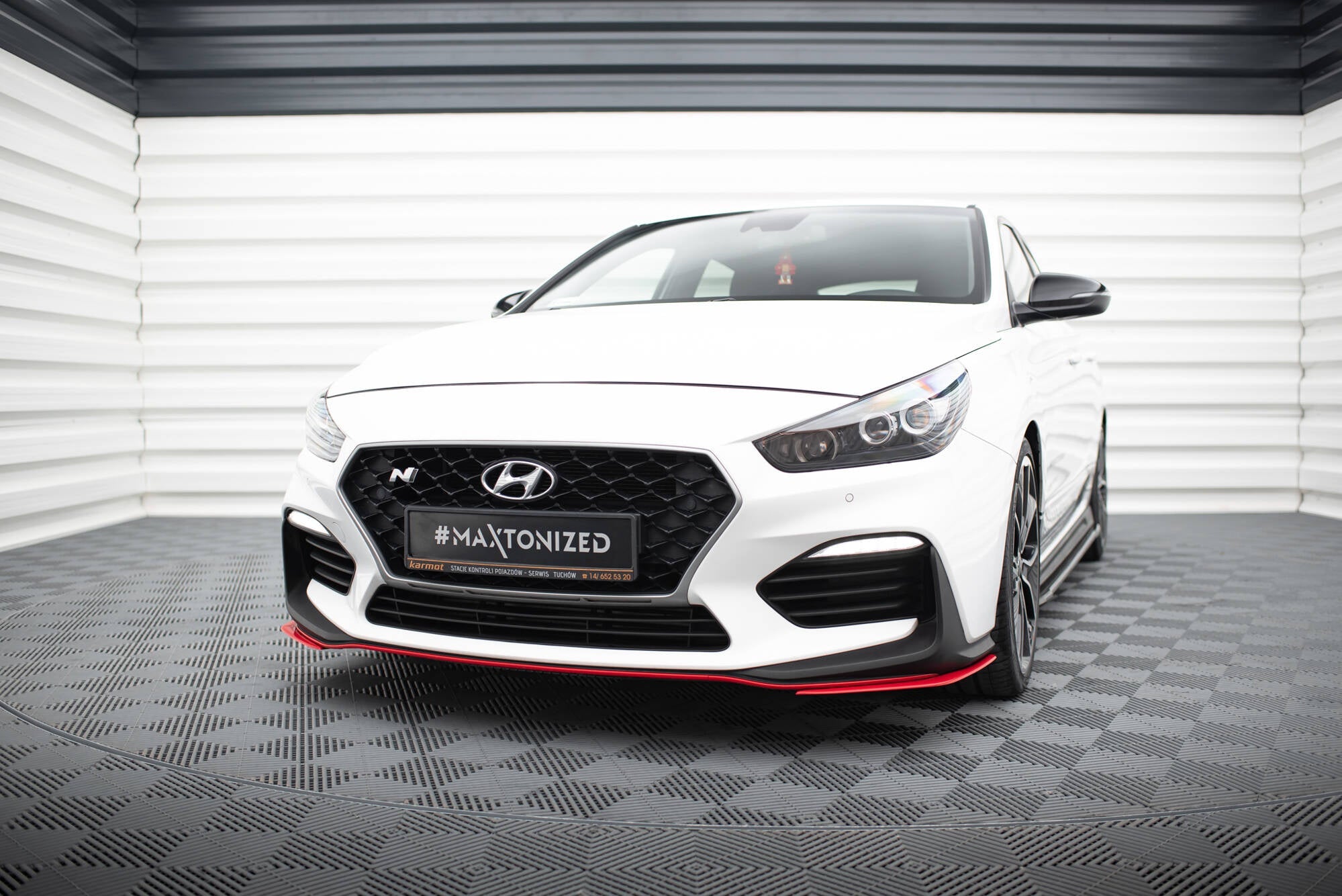 Maxton Design Splitter delanteros para Hyundai I30 N Mk3 Hatchback / Fastback - imagen 1