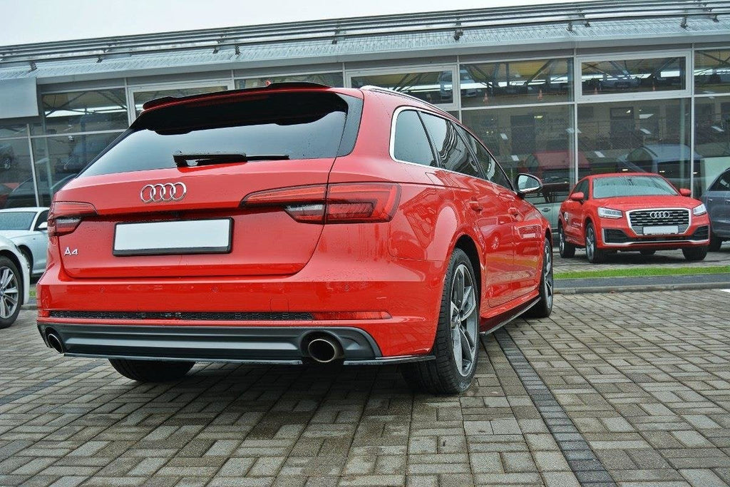 Maxton Design Splitters laterales traseros para Audi A4 B9 S-Line - imagen 2