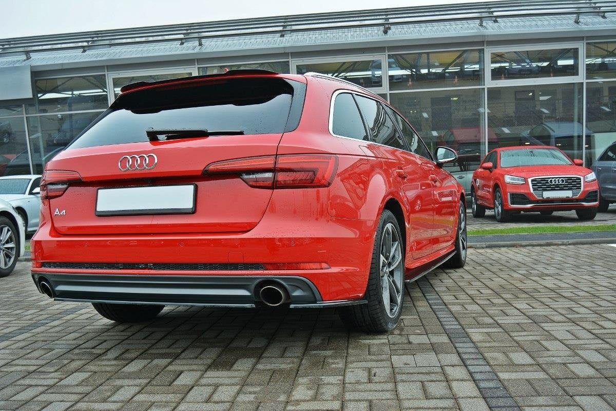 Maxton Design Splitters laterales traseros para Audi A4 B9 S-Line - imagen 2