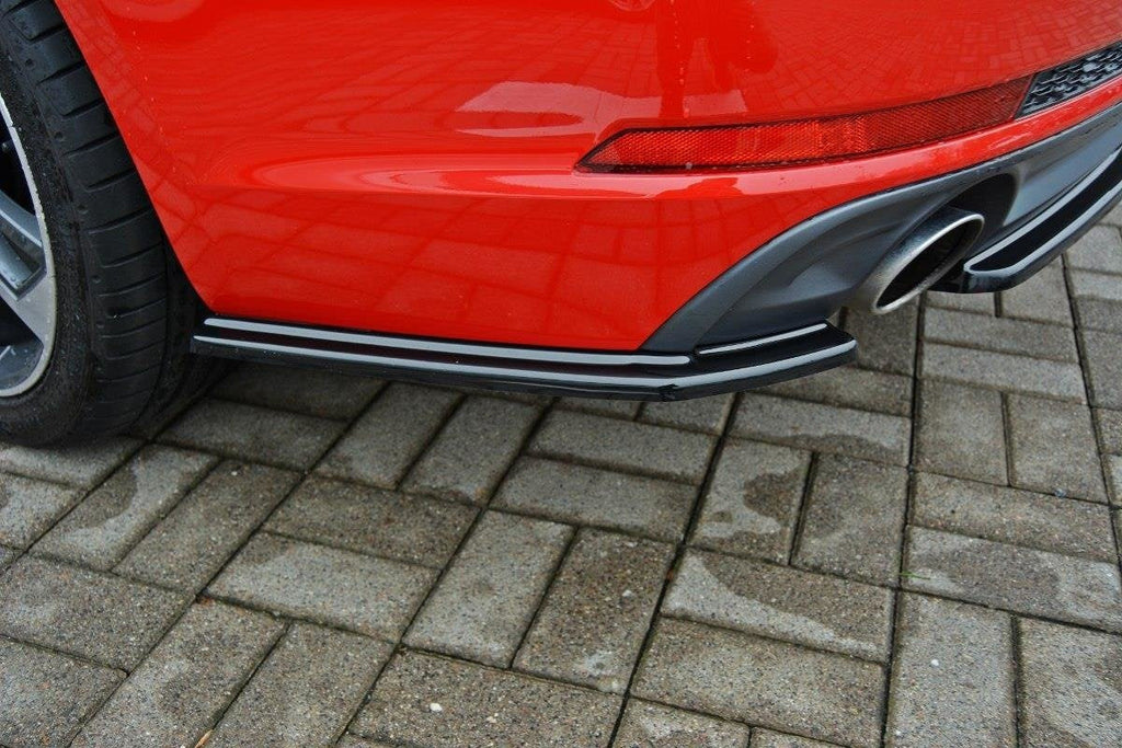 Maxton Design Splitters laterales traseros para Audi A4 B9 S-Line - imagen 1