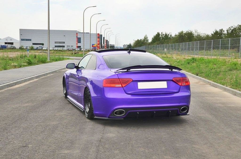 Maxton Design Splitters laterales traseros para Audi RS5 Mk1 (8T) Facelift - imagen 1