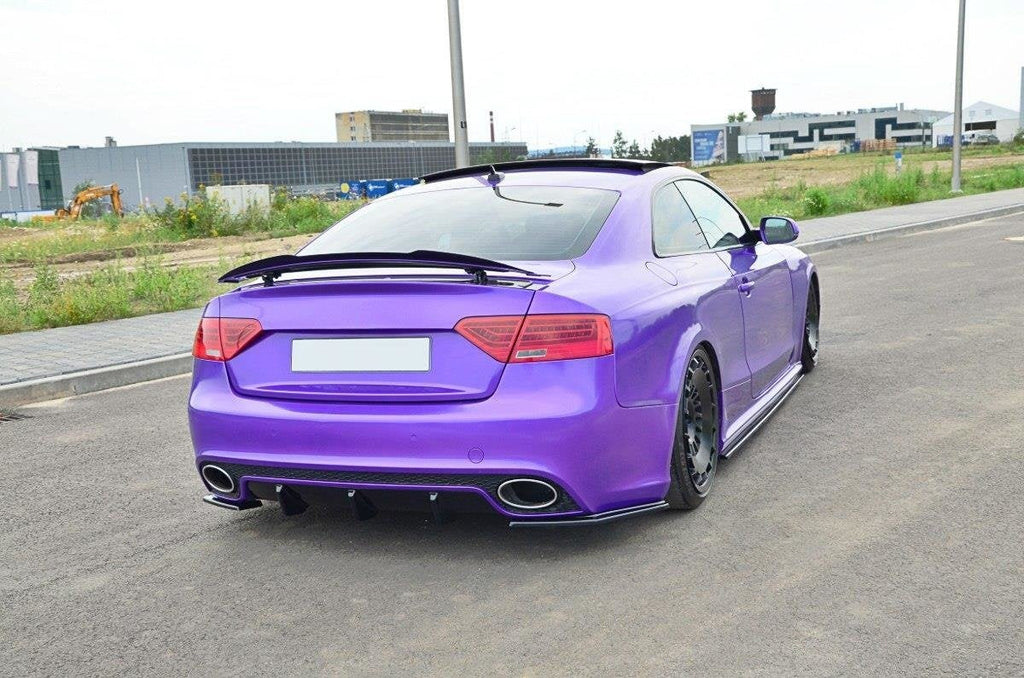 Maxton Design Splitters laterales traseros para Audi RS5 Mk1 (8T) Facelift - imagen 3