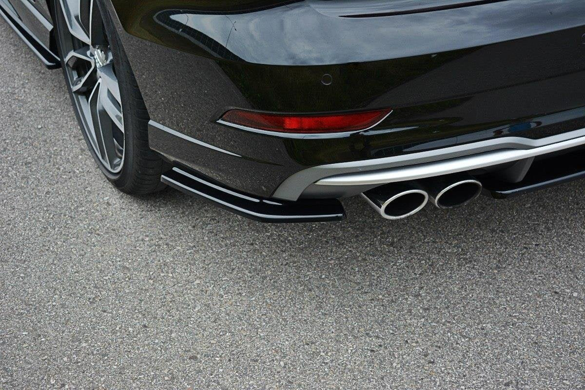 Maxton Design Splitters laterales traseros para Audi S3 / A3 S-Line 8V Facelift Sedan - imagen 1