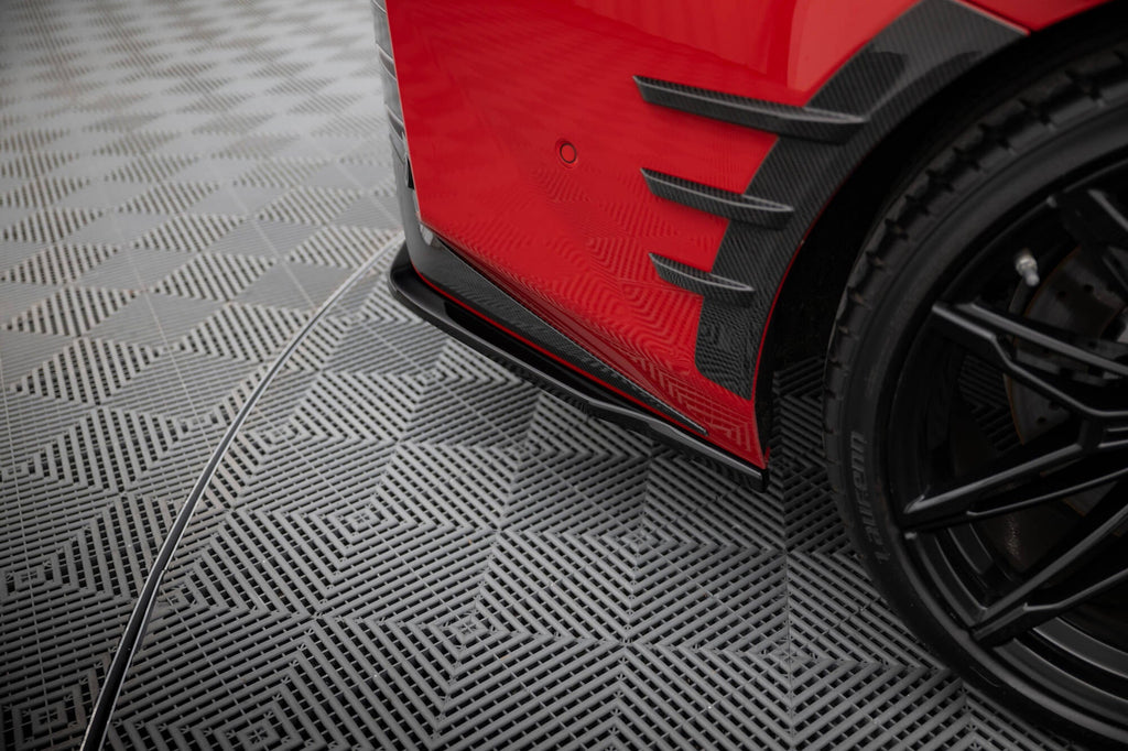 Maxton Design Splitters laterales traseros para BMW M2 M-Performance G87 - imagen 3