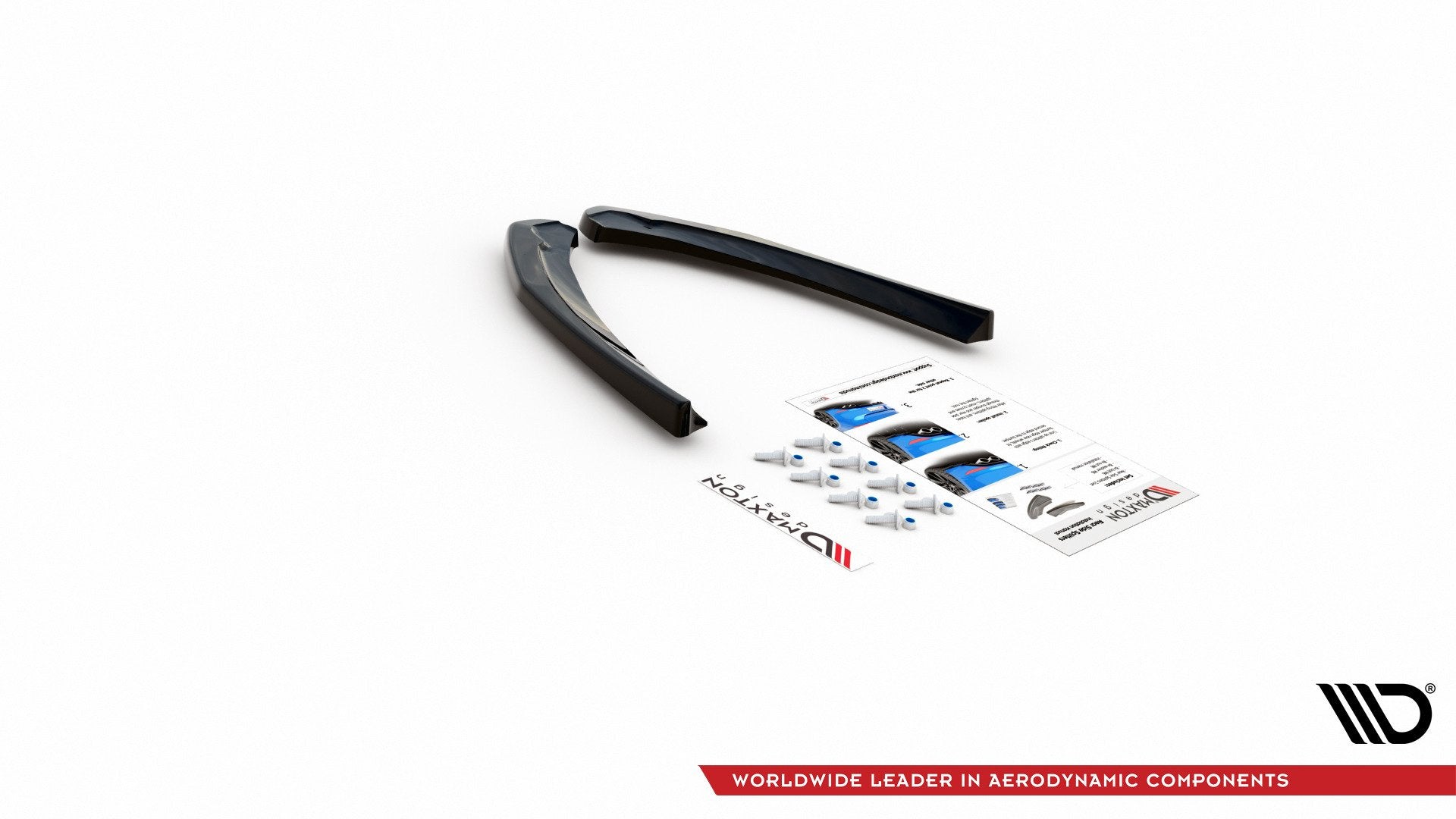 Maxton Design Splitters laterales traseros para Abarth 124 Spider - imagen 6