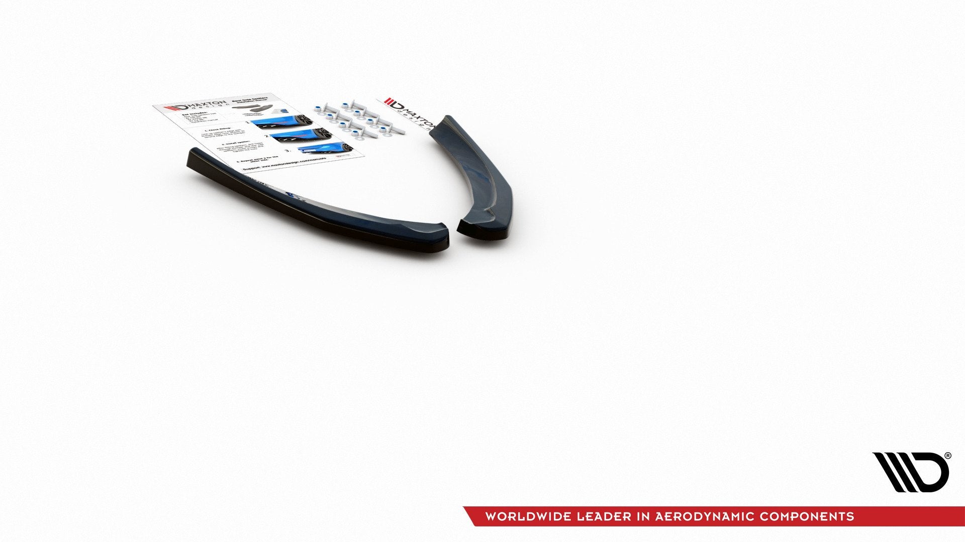 Maxton Design Splitters laterales traseros para Abarth 124 Spider - imagen 7