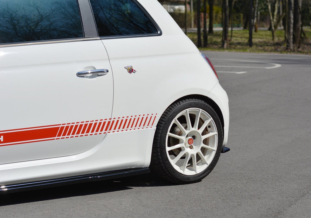Maxton Design Splitters laterales traseros para Abarth 500 Mk1 - imagen 3