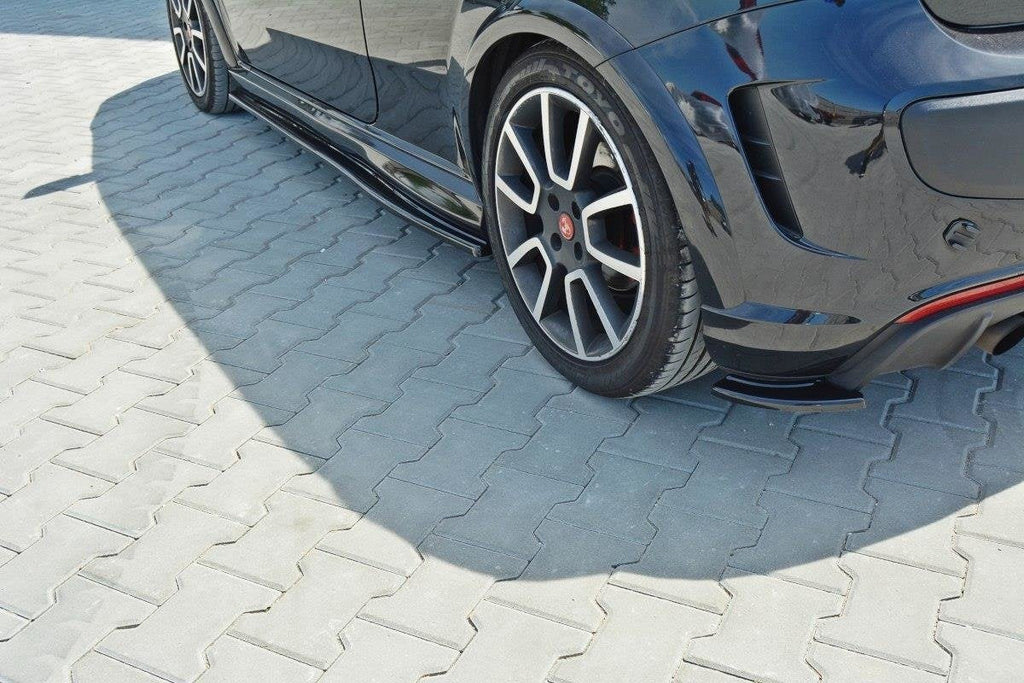 Maxton Design Splitters laterales traseros para Abarth Punto Evo - imagen 4