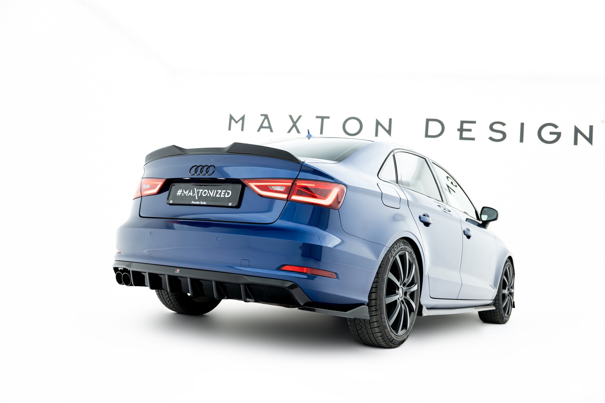 Maxton Design Splitters laterales traseros para Audi A3 Sedan 8V - imagen 1