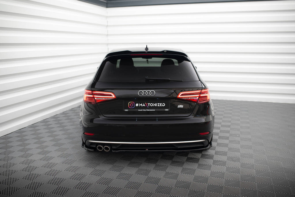 Maxton Design Splitters laterales traseros para Audi A3 Sportback 8V Facelift - imagen 2
