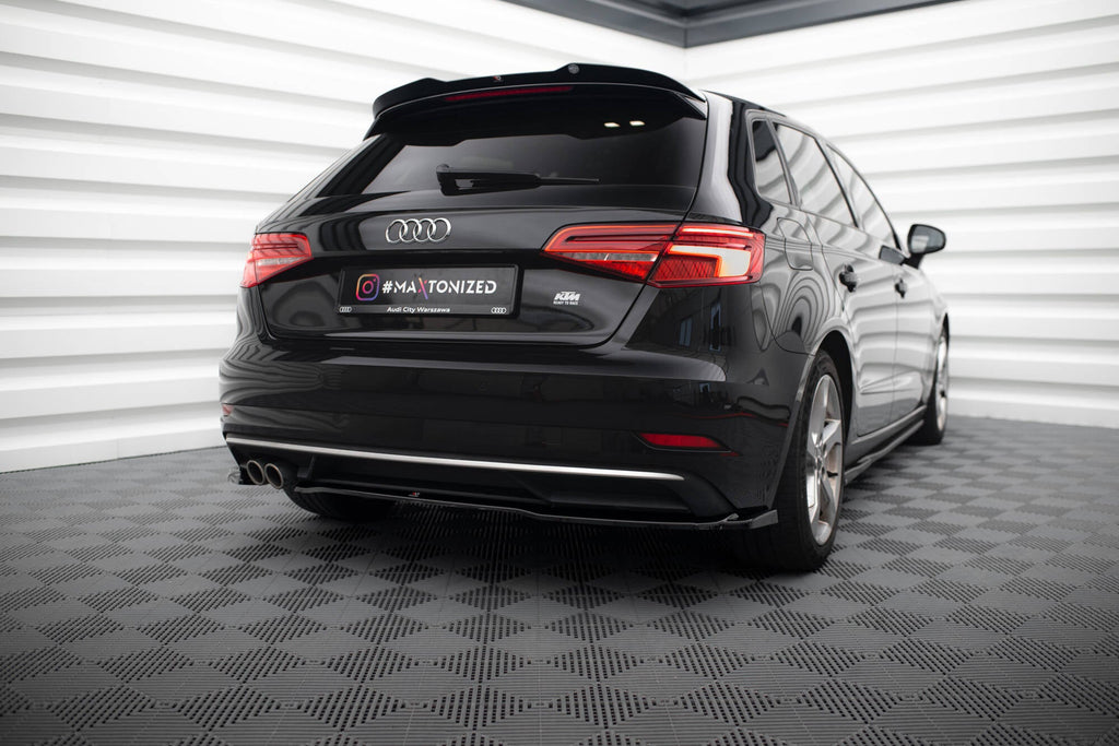 Maxton Design Splitters laterales traseros para Audi A3 Sportback 8V Facelift - imagen 4
