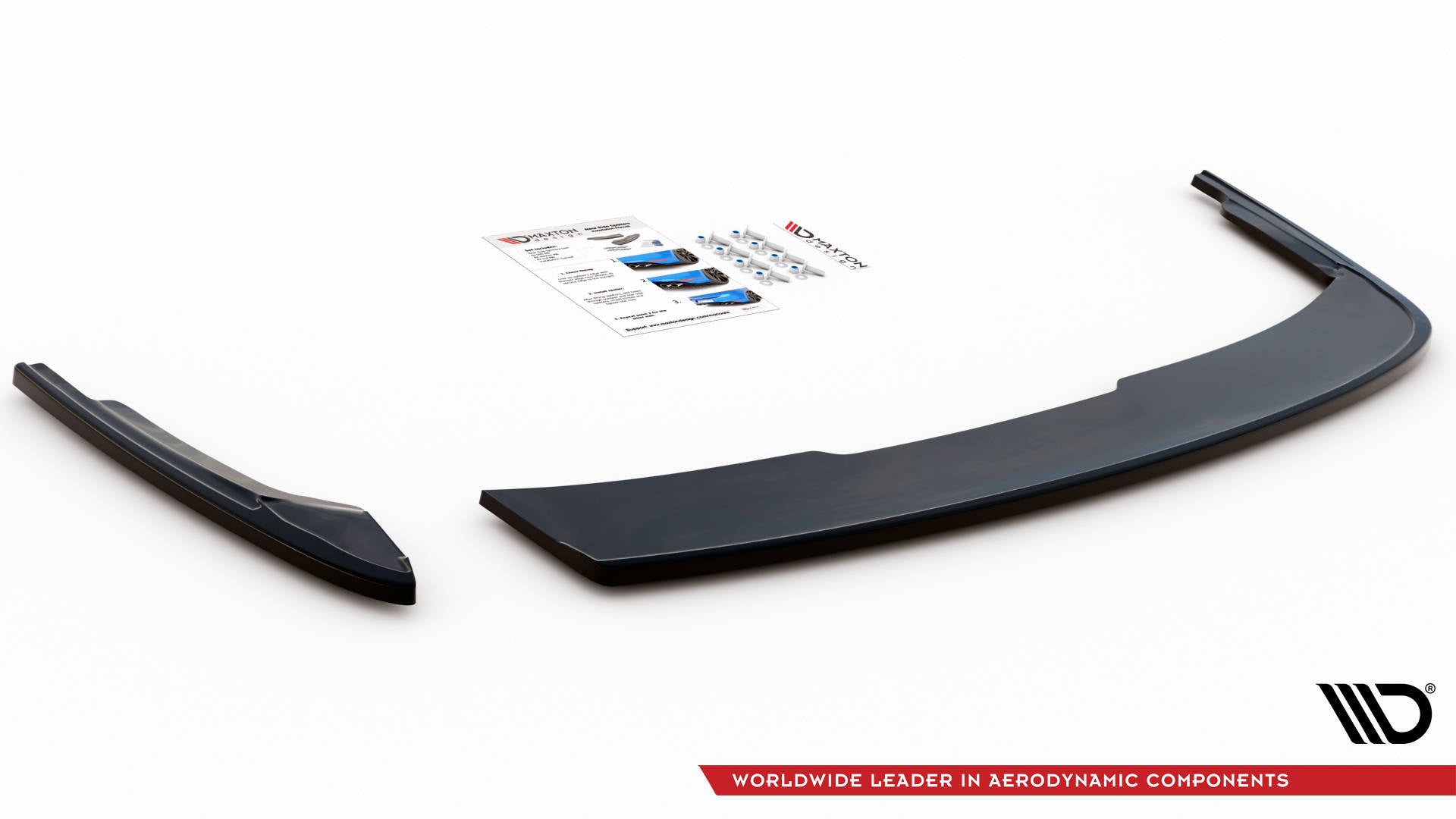 Maxton Design Splitters laterales traseros para Audi A4 B9 - imagen 4