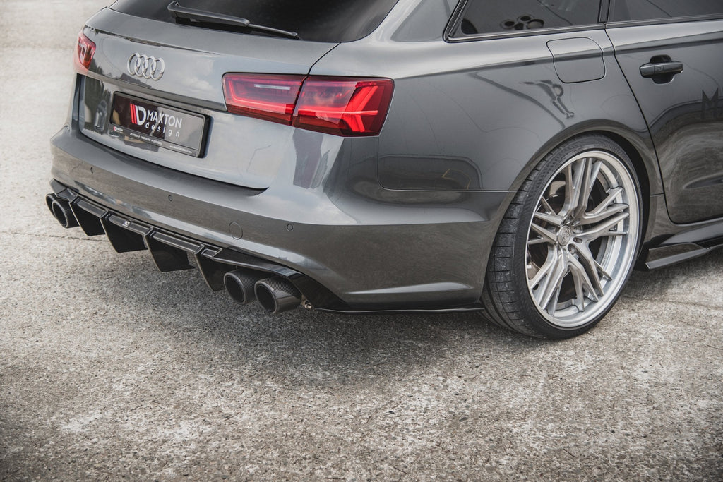 Maxton Design Splitters laterales traseros para Audi A6 / A6 C7 S-line/ S6 C7 Facelift - imagen 5