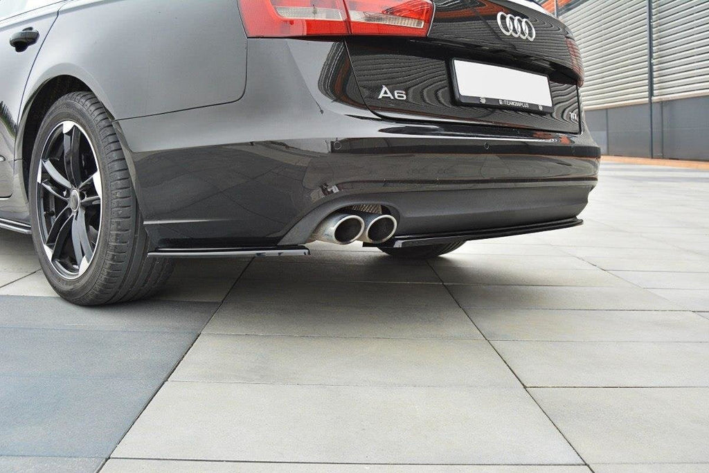 Maxton Design Splitters laterales traseros para Audi A6 Avant / Sedan C7 - imagen 1