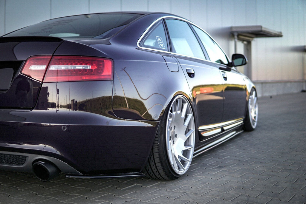 Maxton Design Splitters laterales traseros para Audi A6 S-Line C6 / C6 Facelift Sedan / Avant - imagen 1