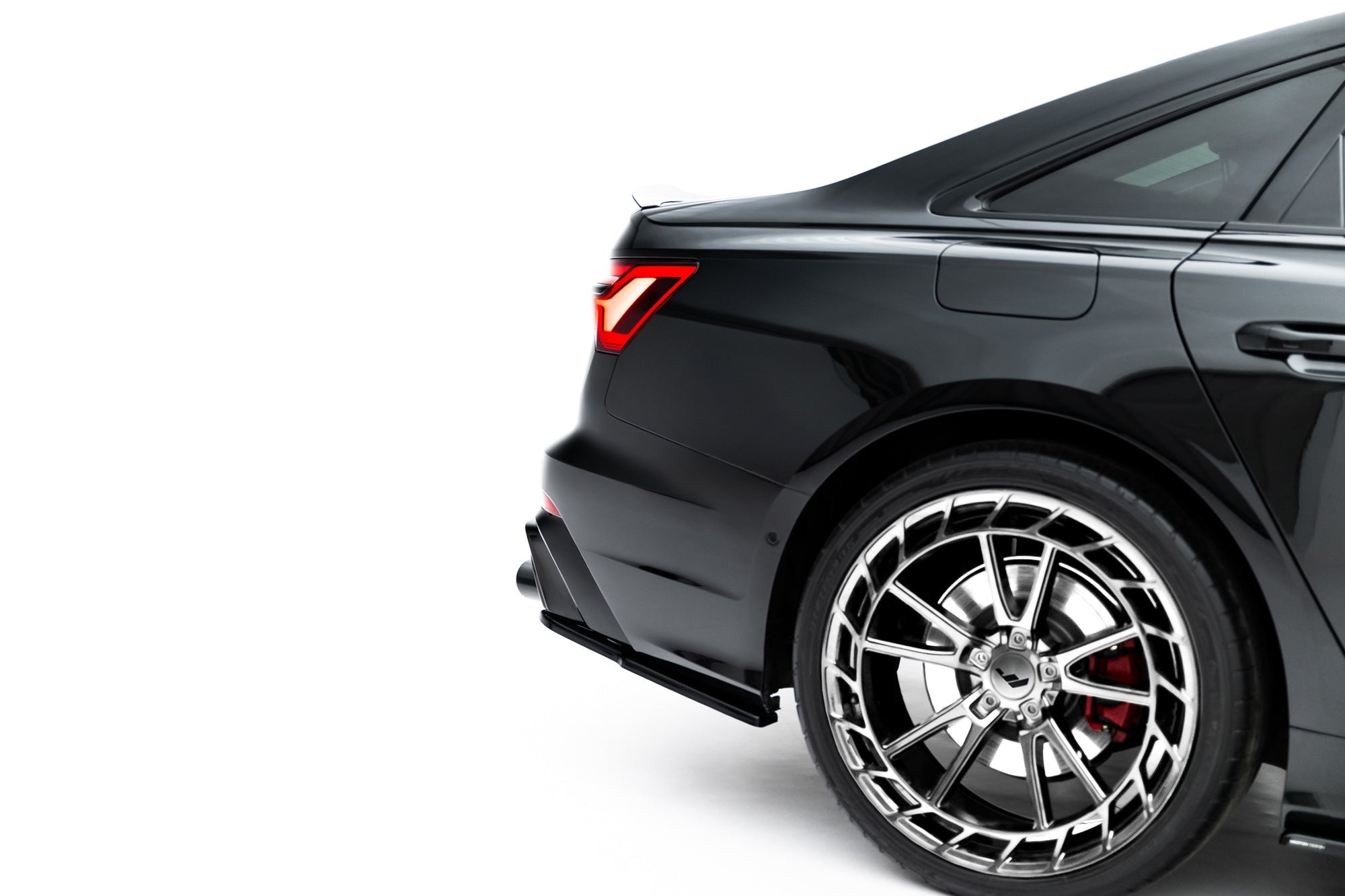 Maxton Design Splitters laterales traseros para Audi A6 S-Line / S6 C8 / C8 Facelift - imagen 2