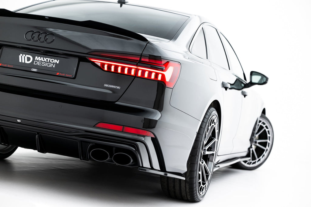 Maxton Design Splitters laterales traseros para Audi A6 S-Line / S6 C8 / C8 Facelift - imagen 1