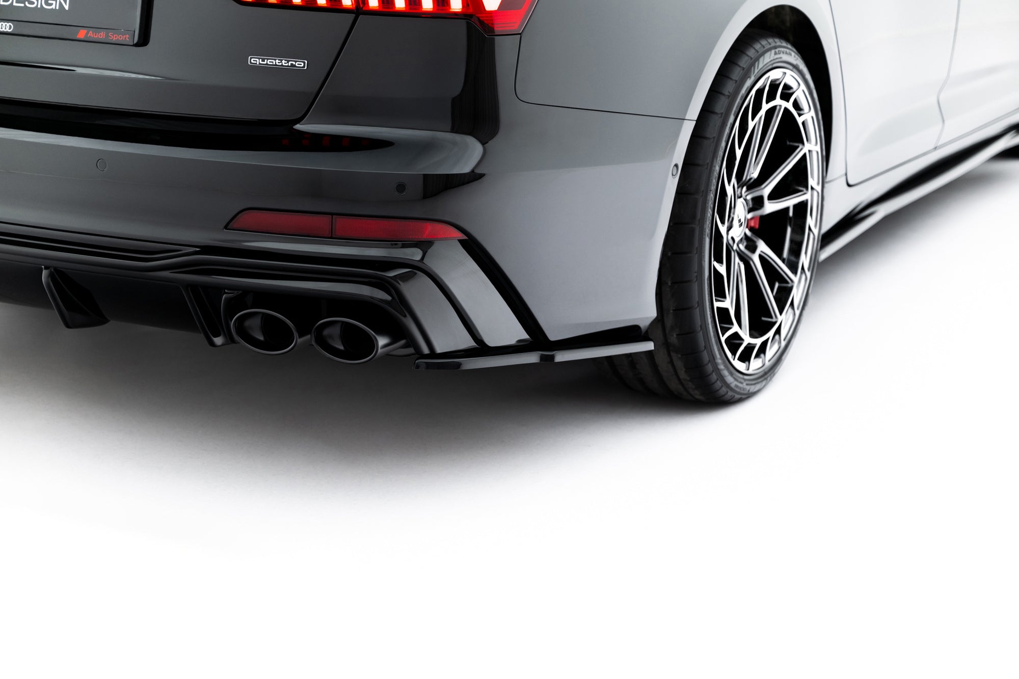 Maxton Design Splitters laterales traseros para Audi A6 S-Line / S6 C8 / C8 Facelift - imagen 4