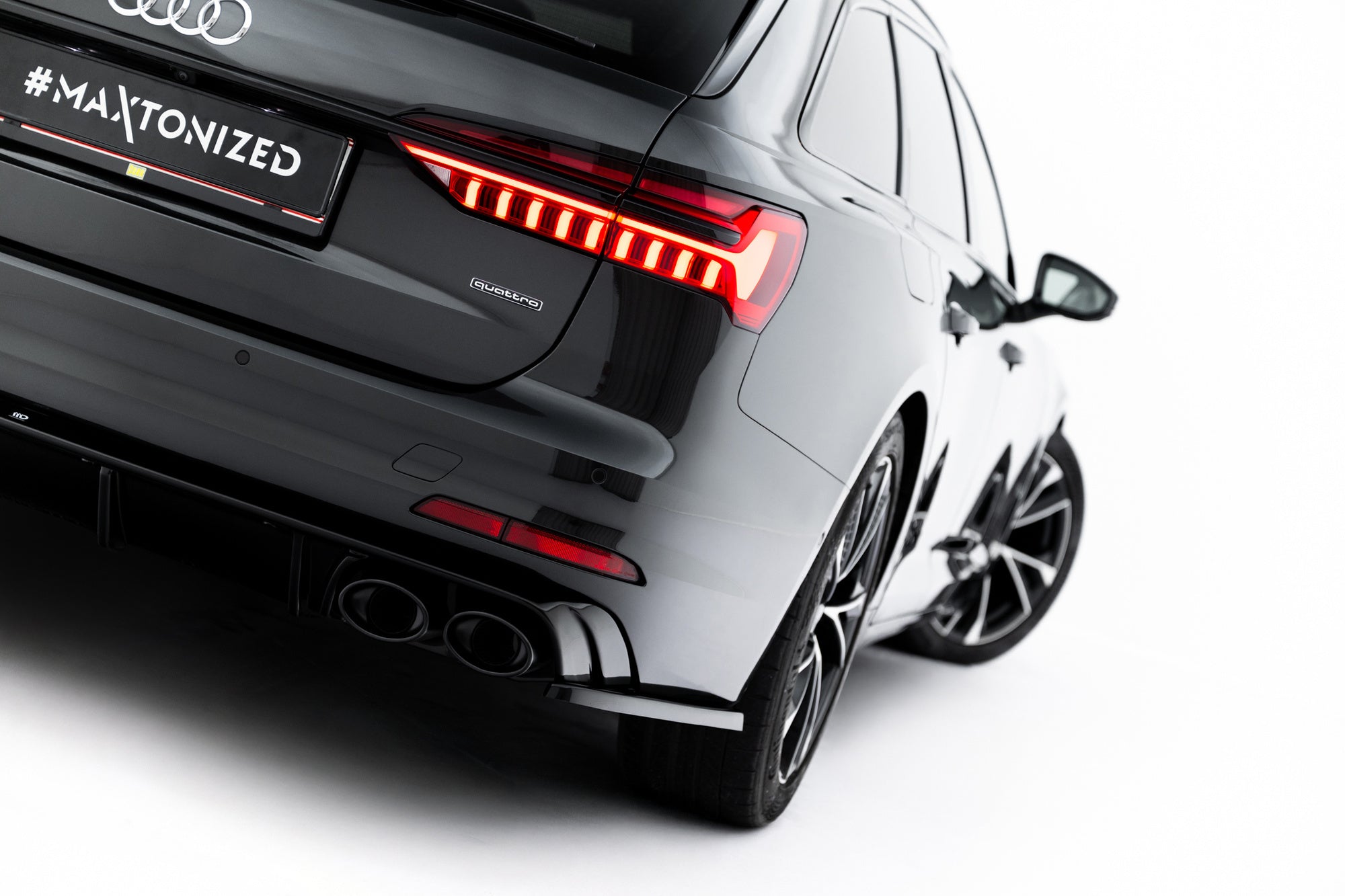 Maxton Design Splitters laterales traseros para Audi A6 Sedan / Avant C8 / C8 Facelift - imagen 1