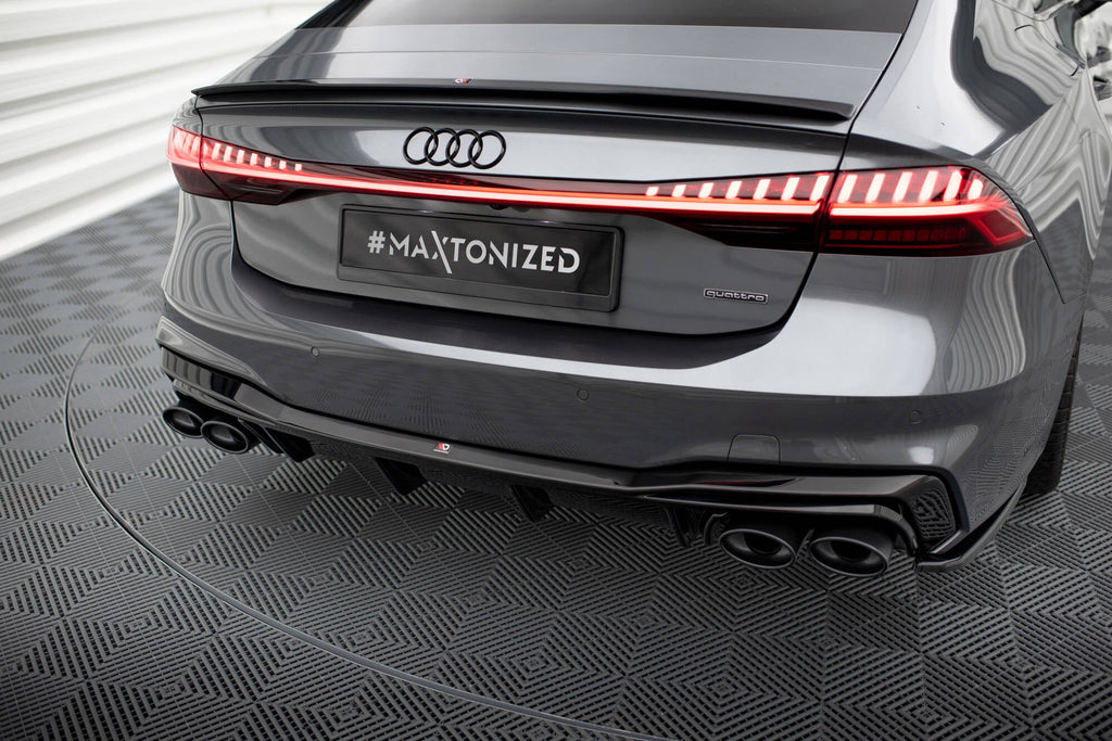 Maxton Design Splitters laterales traseros para Audi A7 S-Line C8 / S7 C8 / C8 Facelift / S7 Facelift - imagen 3
