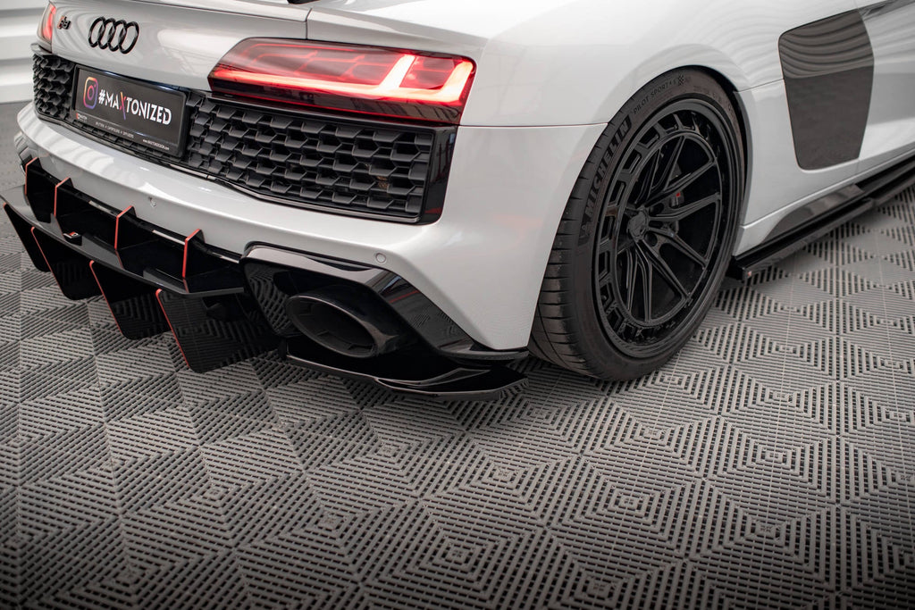 Maxton Design Splitters laterales traseros para Audi R8 Mk2 Facelift - imagen 1