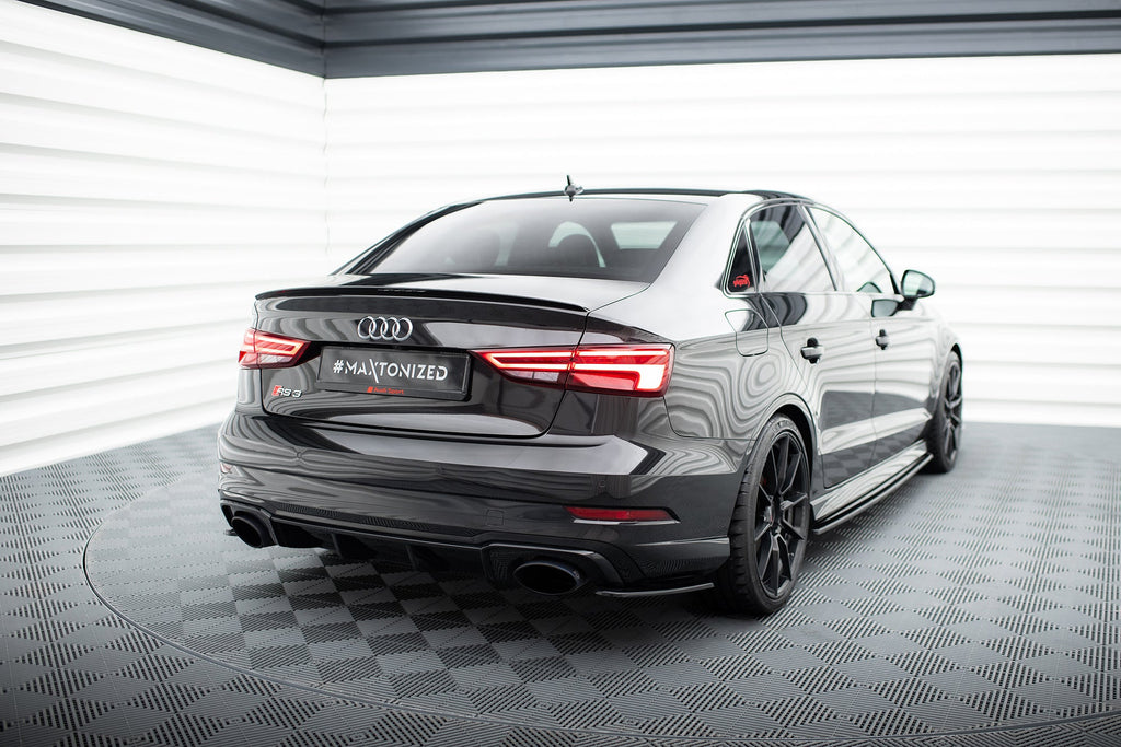 Maxton Design Splitters laterales traseros para Audi RS3 Sedan 8V Facelift - imagen 3