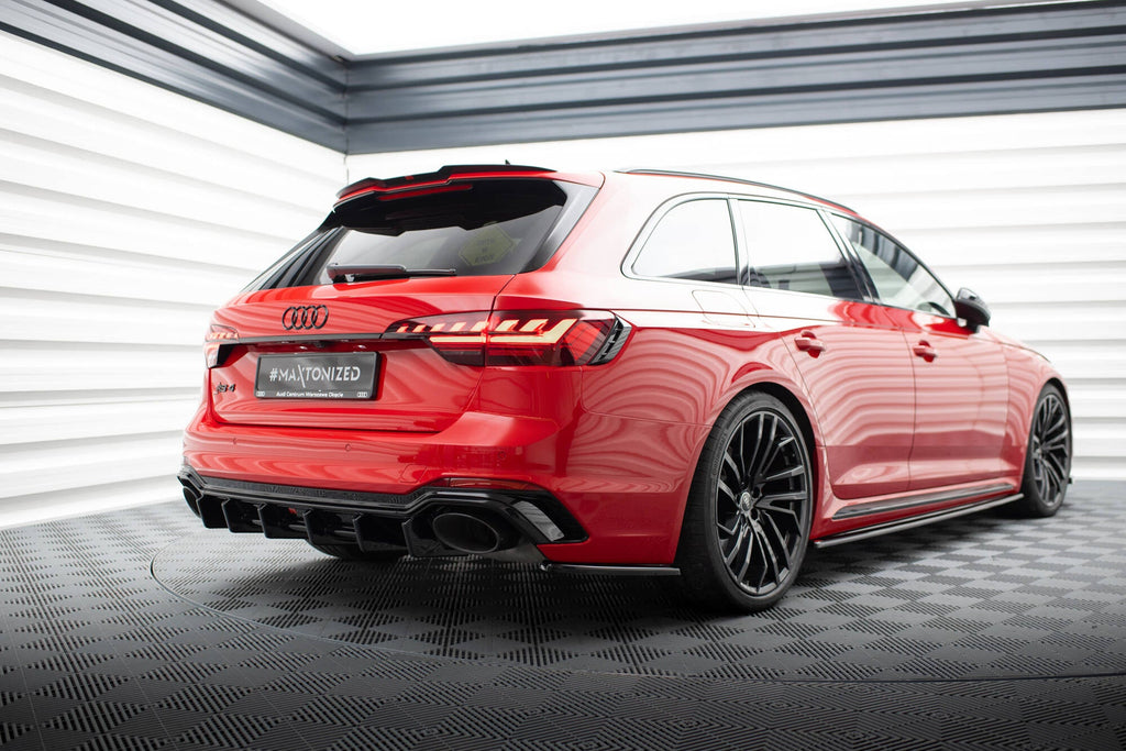 Maxton Design Splitters laterales traseros para Audi RS4 B9 / B9 Facelift - imagen 3