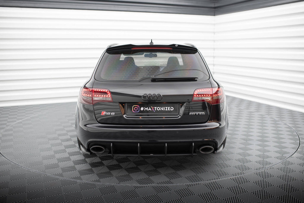 Maxton Design Splitters laterales traseros para Audi RS6 Avant C6 - imagen 3