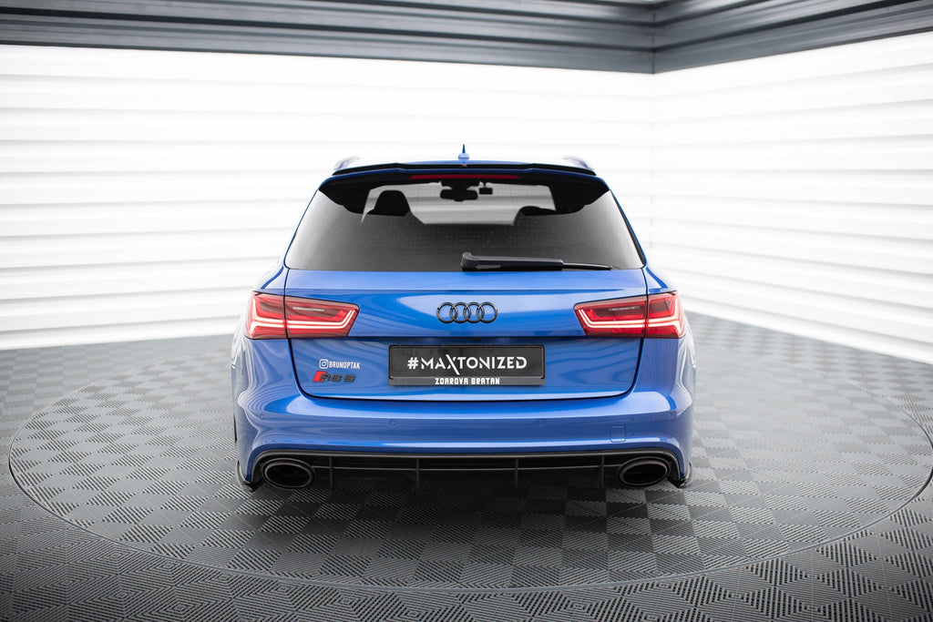 Maxton Design Splitters laterales traseros para Audi RS6 C7 / C7 Facelift - imagen 2