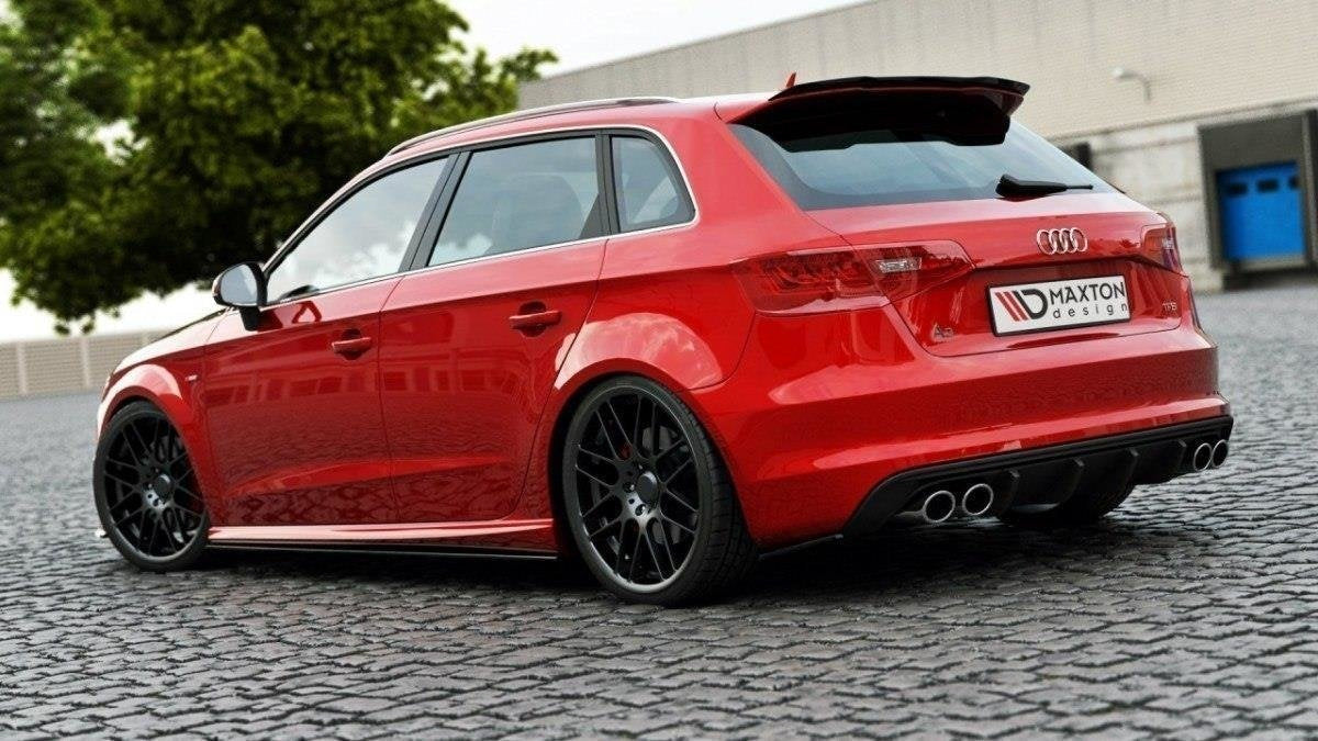 Maxton Design Splitters laterales traseros para Audi S3 / A3 S-Line 8V Hatchback / Sportback - imagen 1