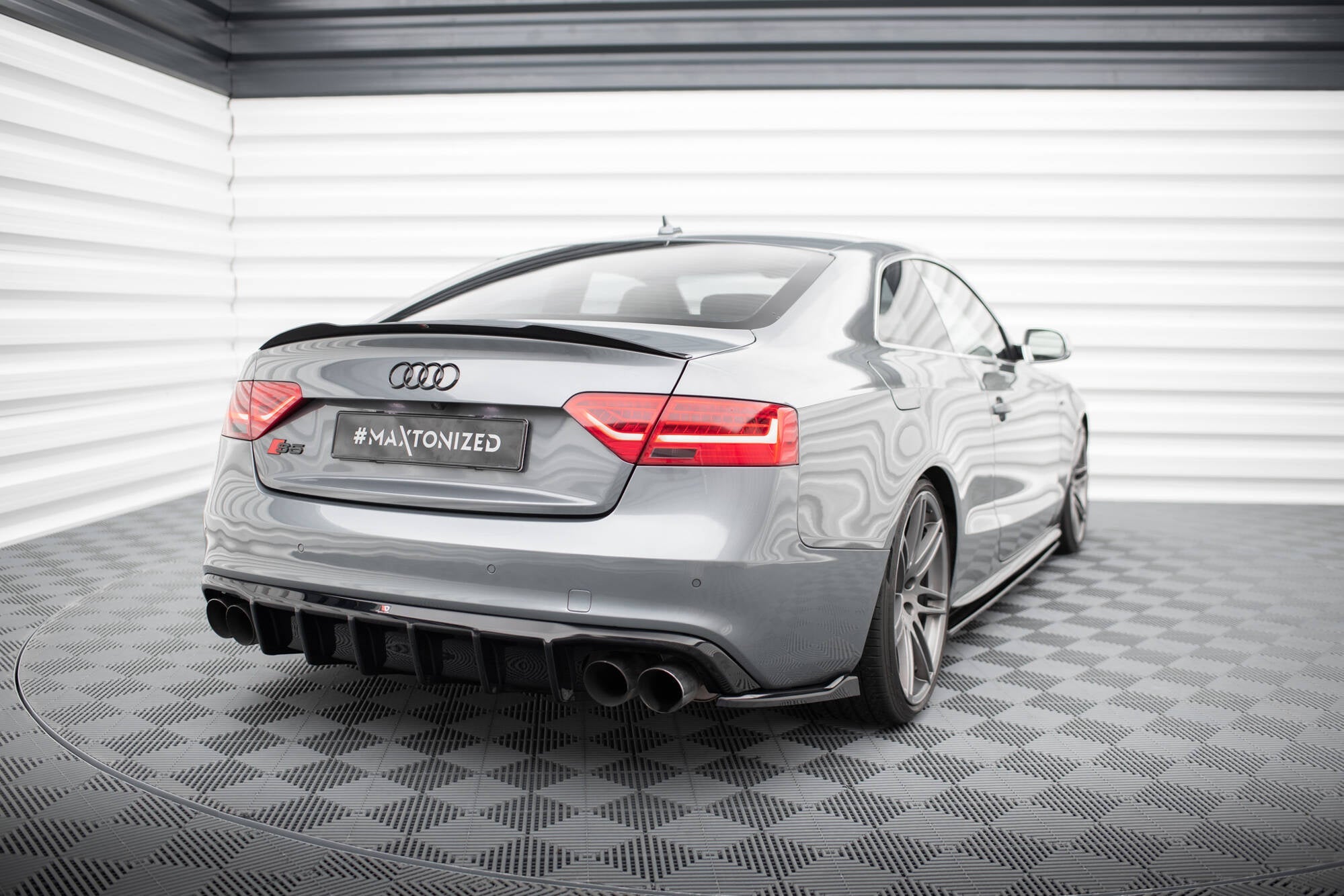 Maxton Design Splitters laterales traseros para Audi S5 / A5 S-Line 8T Facelift - imagen 2