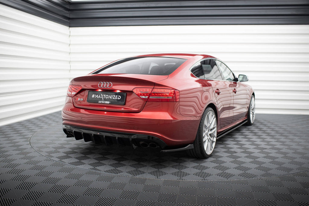 Maxton Design Splitters laterales traseros para Audi S5 / A5 S-Line Sportback 8T - imagen 2