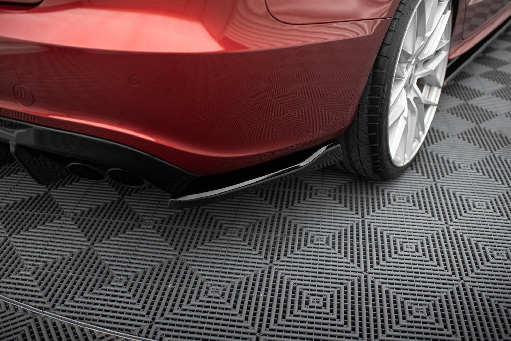Maxton Design Splitters laterales traseros para Audi S5 / A5 S-Line Sportback 8T - imagen 1