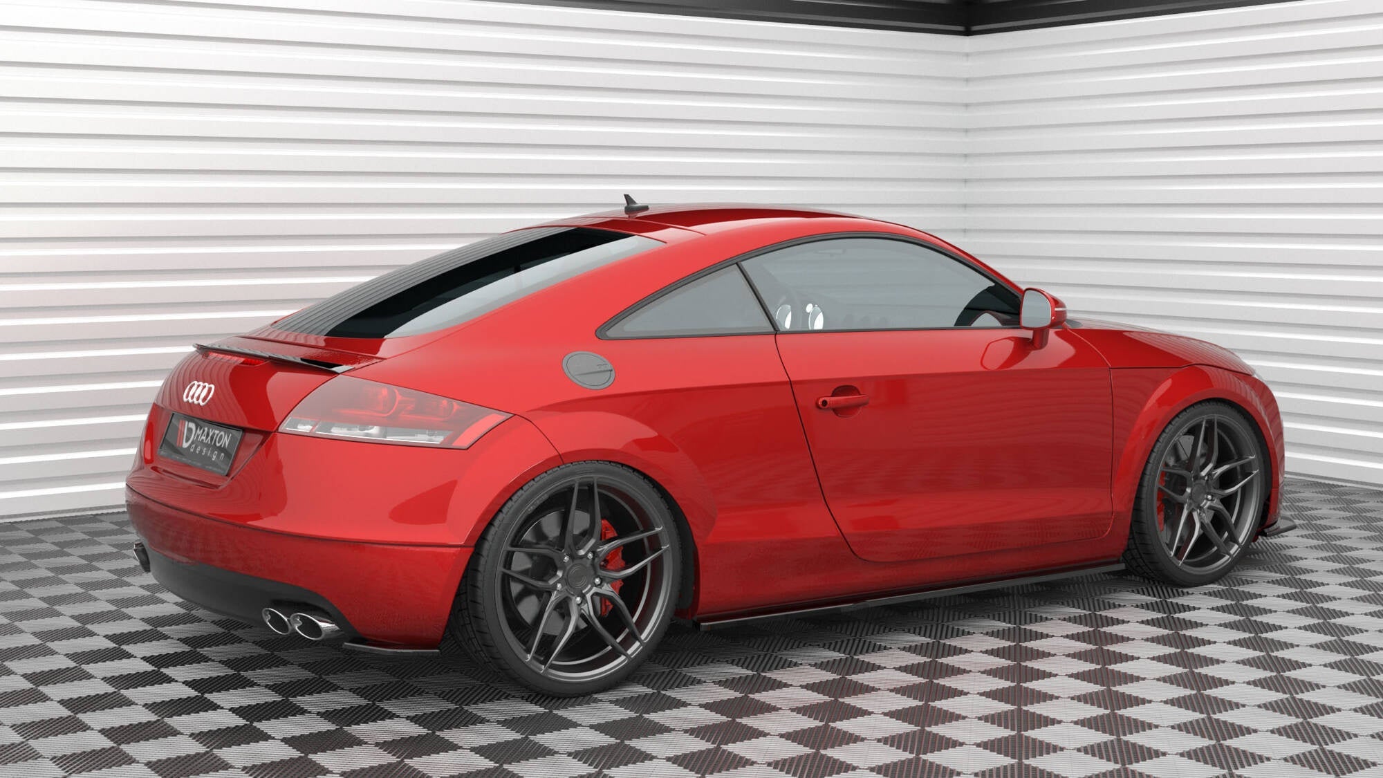 Maxton Design Splitters laterales traseros para Audi TT 3.2 V6 8J - imagen 5