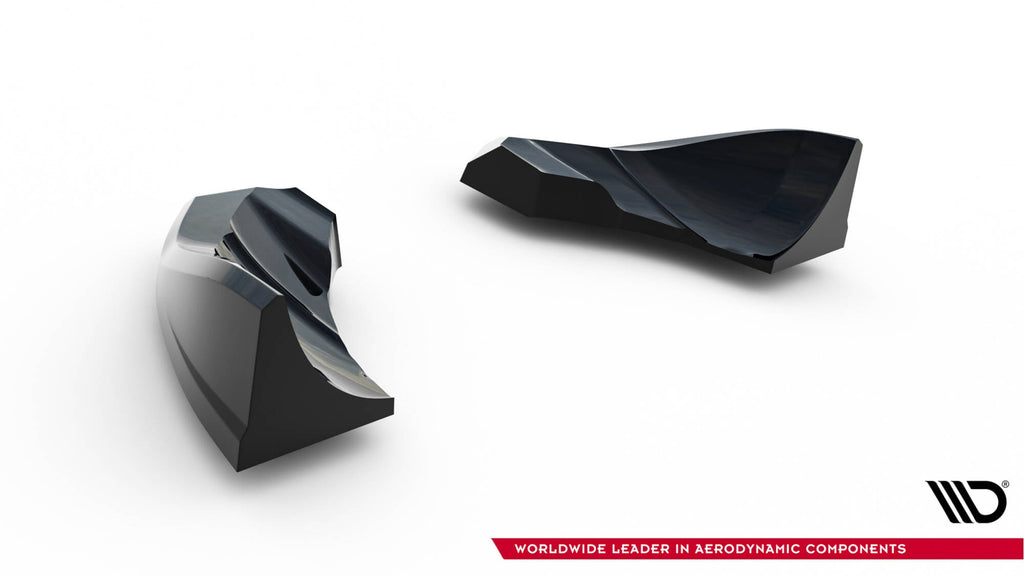 Maxton Design Splitters laterales traseros para Audi TT S-Line 8J Facelift - imagen 5