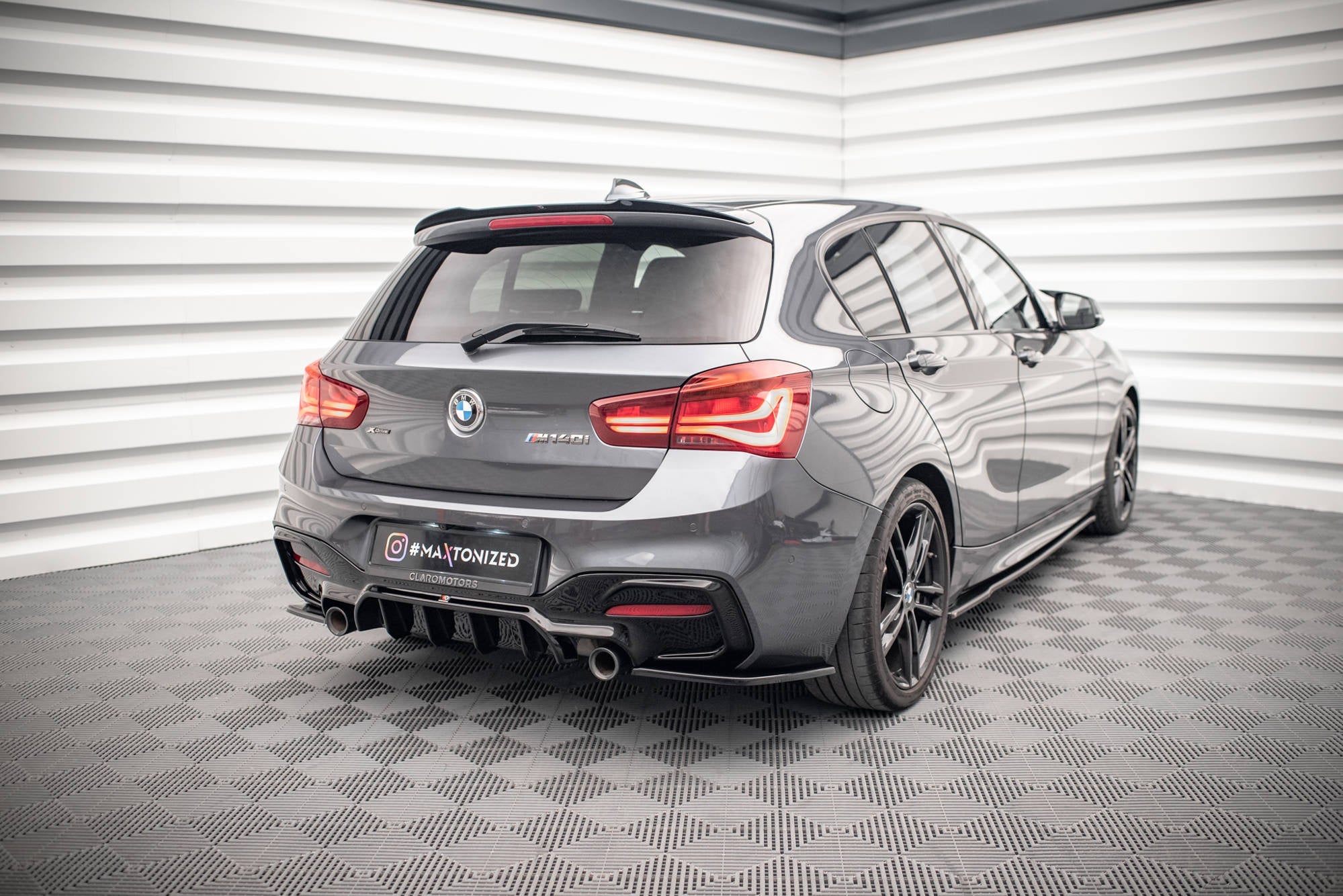 Maxton Design Splitters laterales traseros para BMW 1 F20 Facelift M-power - imagen 2