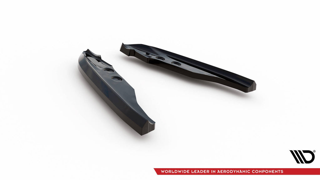Maxton Design Splitters laterales traseros para BMW 1 M-Pack E82 - imagen 5