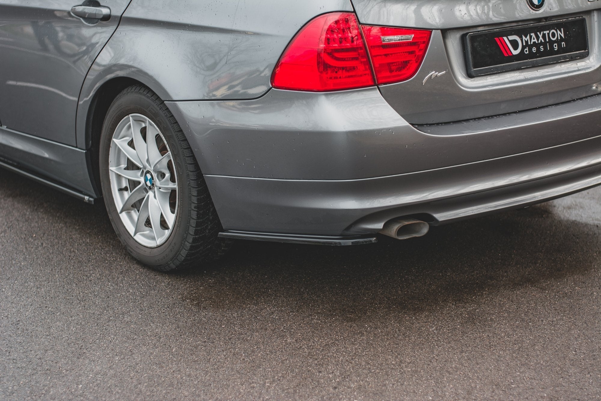 Maxton Design Splitters laterales traseros para BMW 3 E91 Facelift - imagen 1