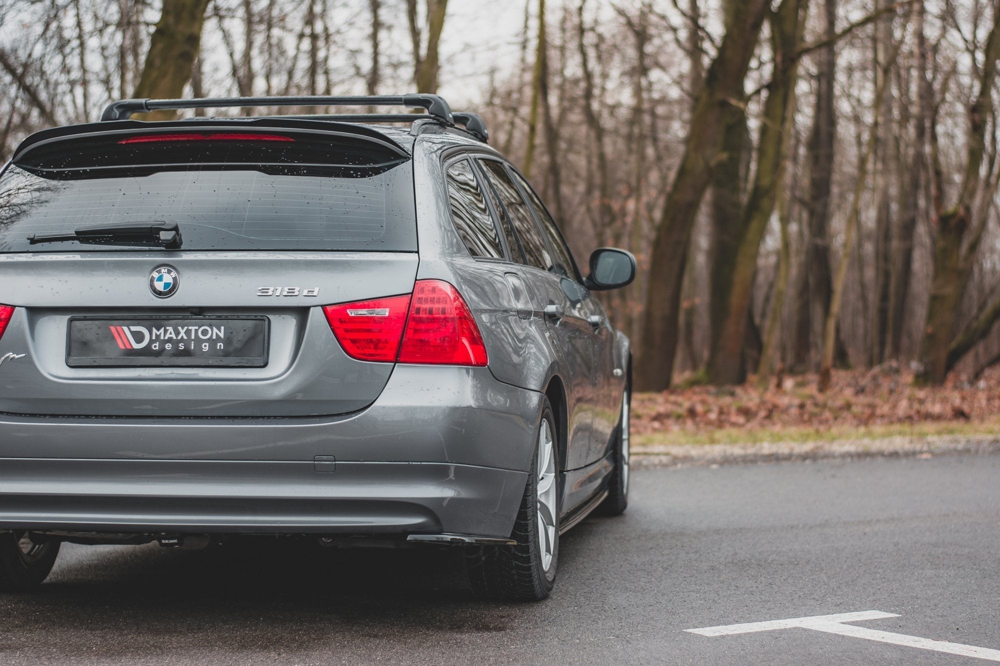 Maxton Design Splitters laterales traseros para BMW 3 E91 Facelift - imagen 3