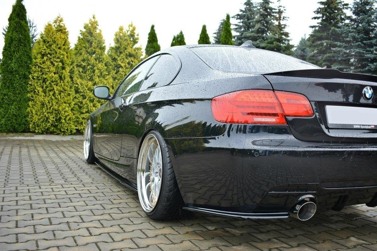 Maxton Design Splitters laterales traseros para BMW 3 E92 M-PACK Facelift - imagen 2