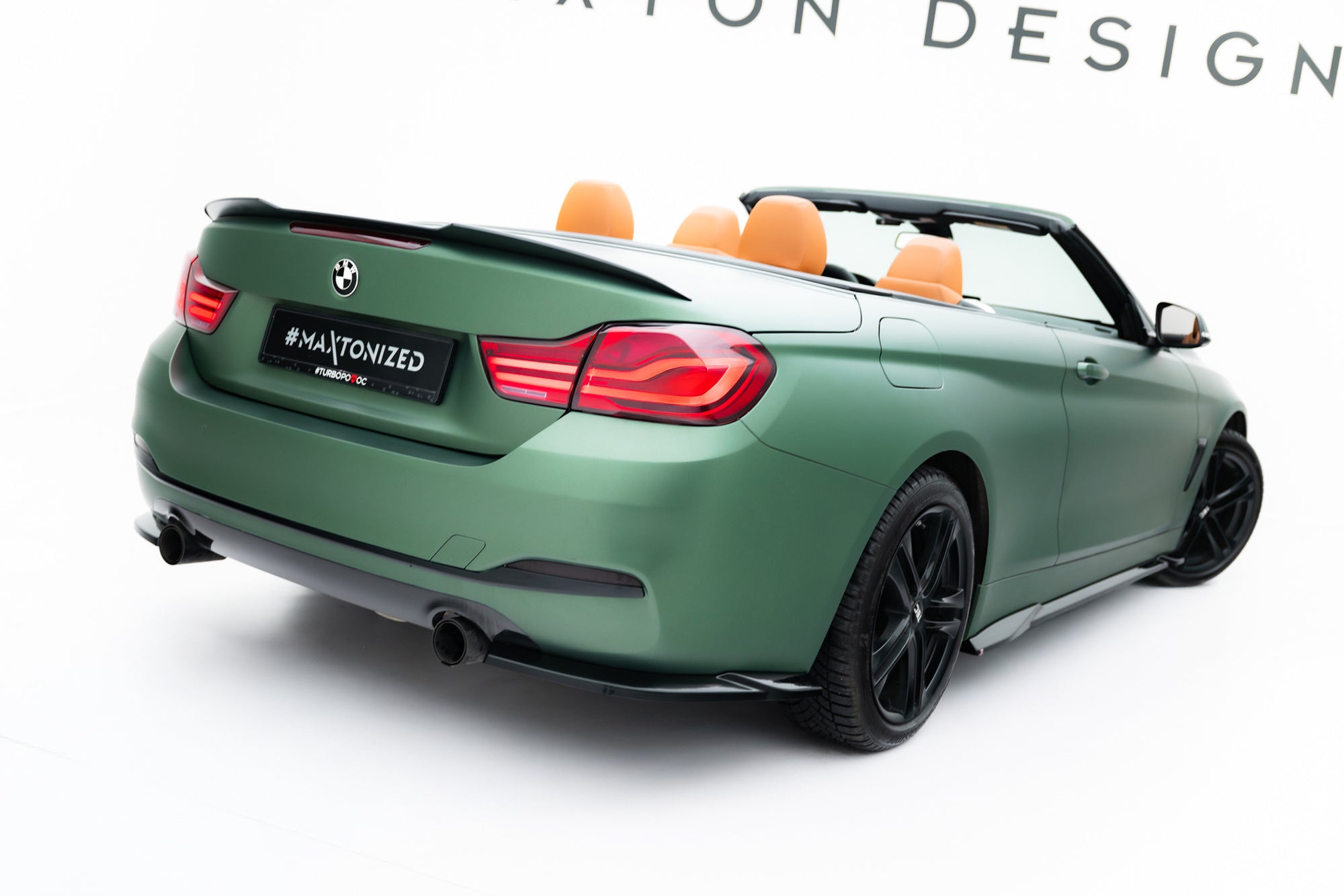 Maxton Design Splitters laterales traseros para BMW 4 Cabrio / Coupe F33 / F32 - imagen 4