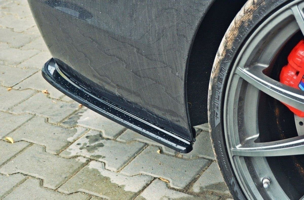 Maxton Design Splitters laterales traseros para BMW 5 M-Pack Sedan /Touring F10/F11 (para two double Exhaust ends) - imagen 1